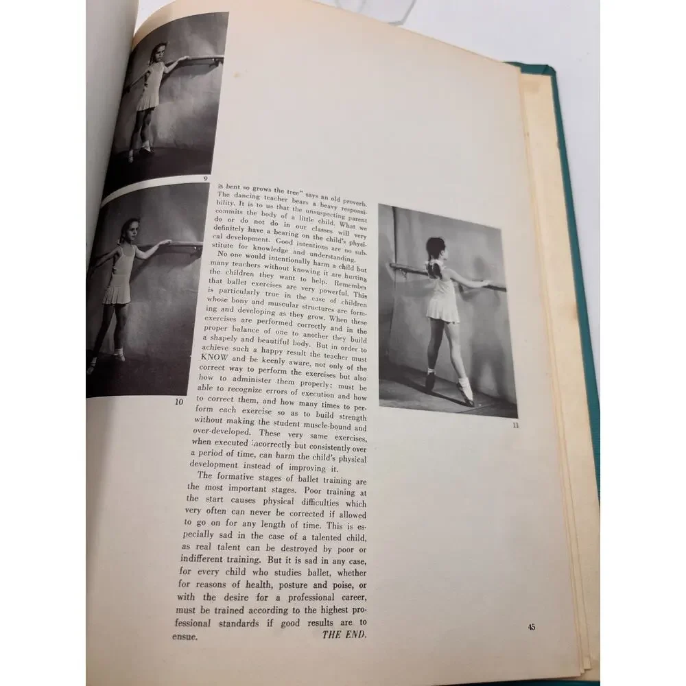 Dos Donts Basic Ballet Barre Thalia Mara 1955 Dance Magazine Technique Book